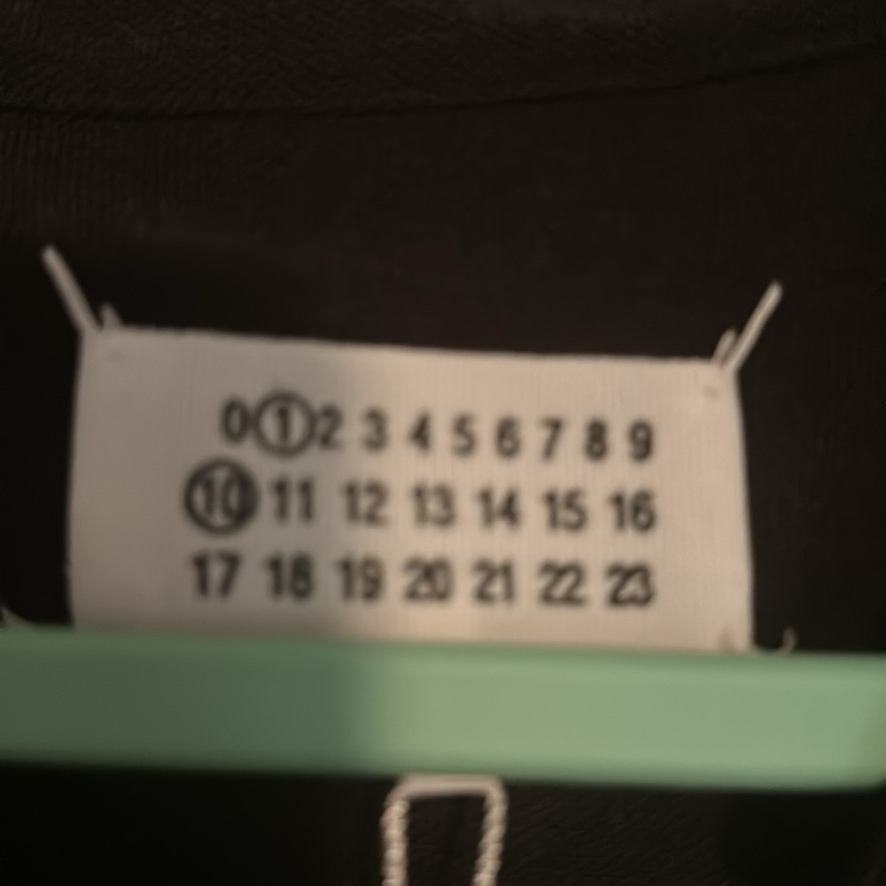 Maison Margiela Wool Pique Polo Shirt - Picture 3 of 5